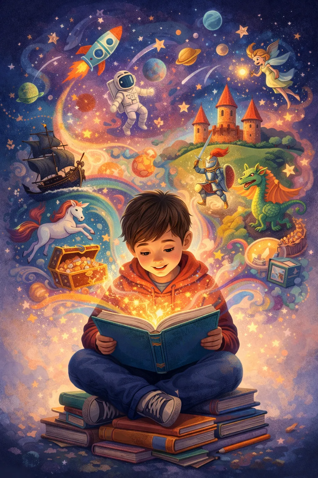 child reading